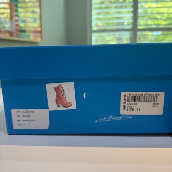 USED John Fluevog Gladstone Boots (brown) - Size 11 - Picture 5 of 11